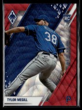 Tylor Megill #'d /199 RC - 2022 Panini Chronicles Phoenix Ruby Wave Rookie SP