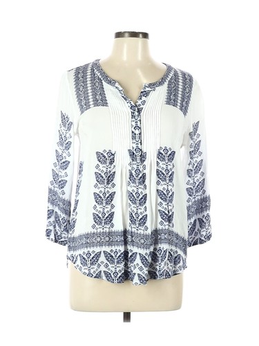 pale sky levana crochet detail top