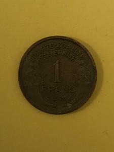 Piece 1 Franc 1940 Morlon Lot Monnaie Ancienne Rare Coin Ebay