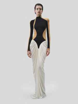 Schiaparelli Trompe-L'oeil Gown FR 40 (US 8) New With Tags | eBay Schiaparelli Trompe-L'oeil Gown FR 40 (US 8) New With Tags | eBay