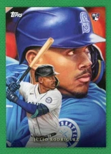 2022 Topps Game Within The Game #8 JULIO RODRIGUEZ RC by Paul Jennis Mariners