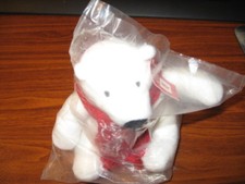 Coca Cola Arctic Teddy Bear NIP Free Shipping