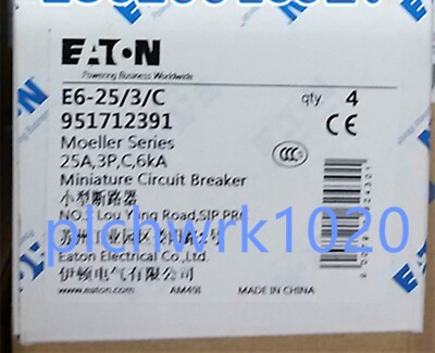 1 PCS NEW   Mini Circuit Breaker E6-25/3/C #F22