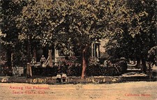 The Palomas Santa Clara CA California Early 1900s Architecture Vtg Postcard G51