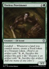 Tireless Provisioner 0243 Non Foil Uncommon Bloomburrow Commander MTG Near Mint