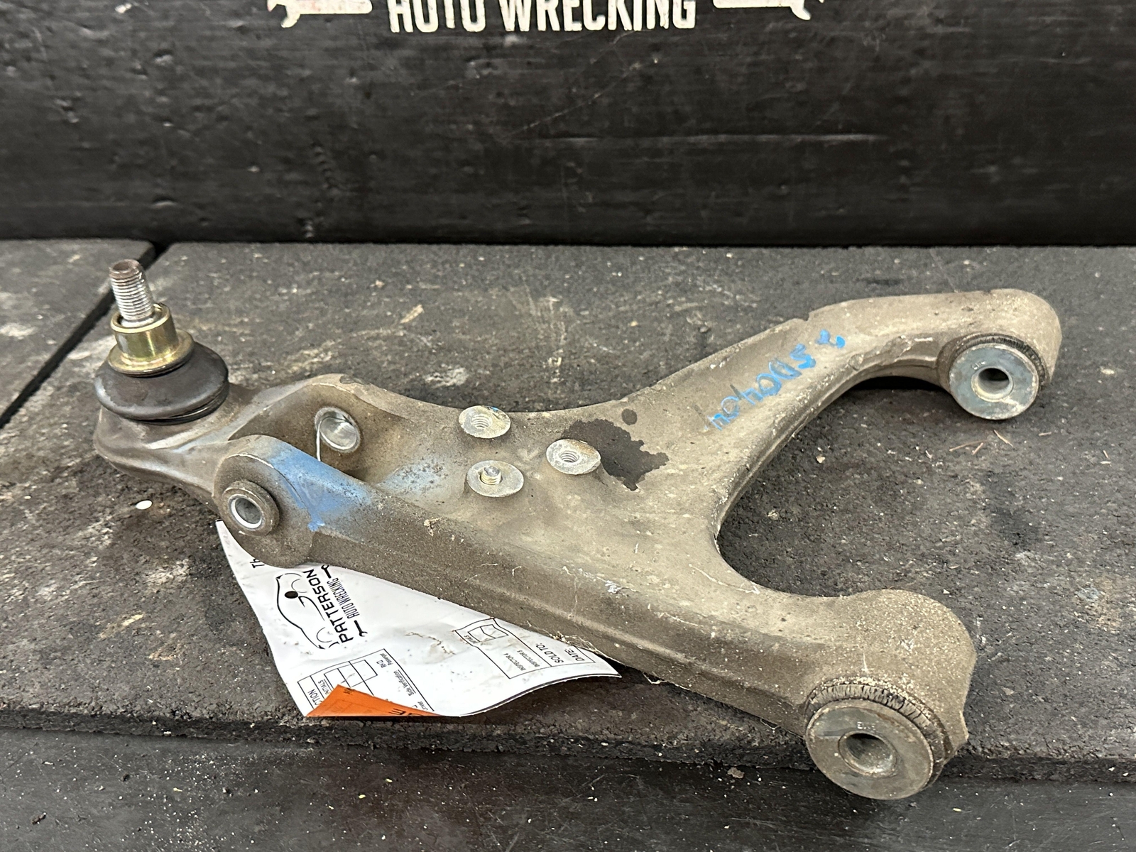 02-05 MASERATI SPYDER FRONT DRIVER LEFT LH SUSPENSION LOWER CONTROL ARM