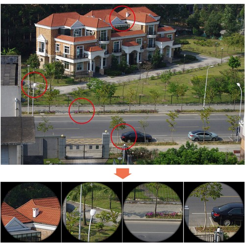 40mm Monocular Telescope 10-300X Monocular With BAK4 Prism For Bird Watching - Picture 12 of 12