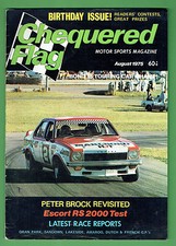 #CC. SEVEN MAGAZINES WITH PETER BROCK MOTOR RACING ARTICLES