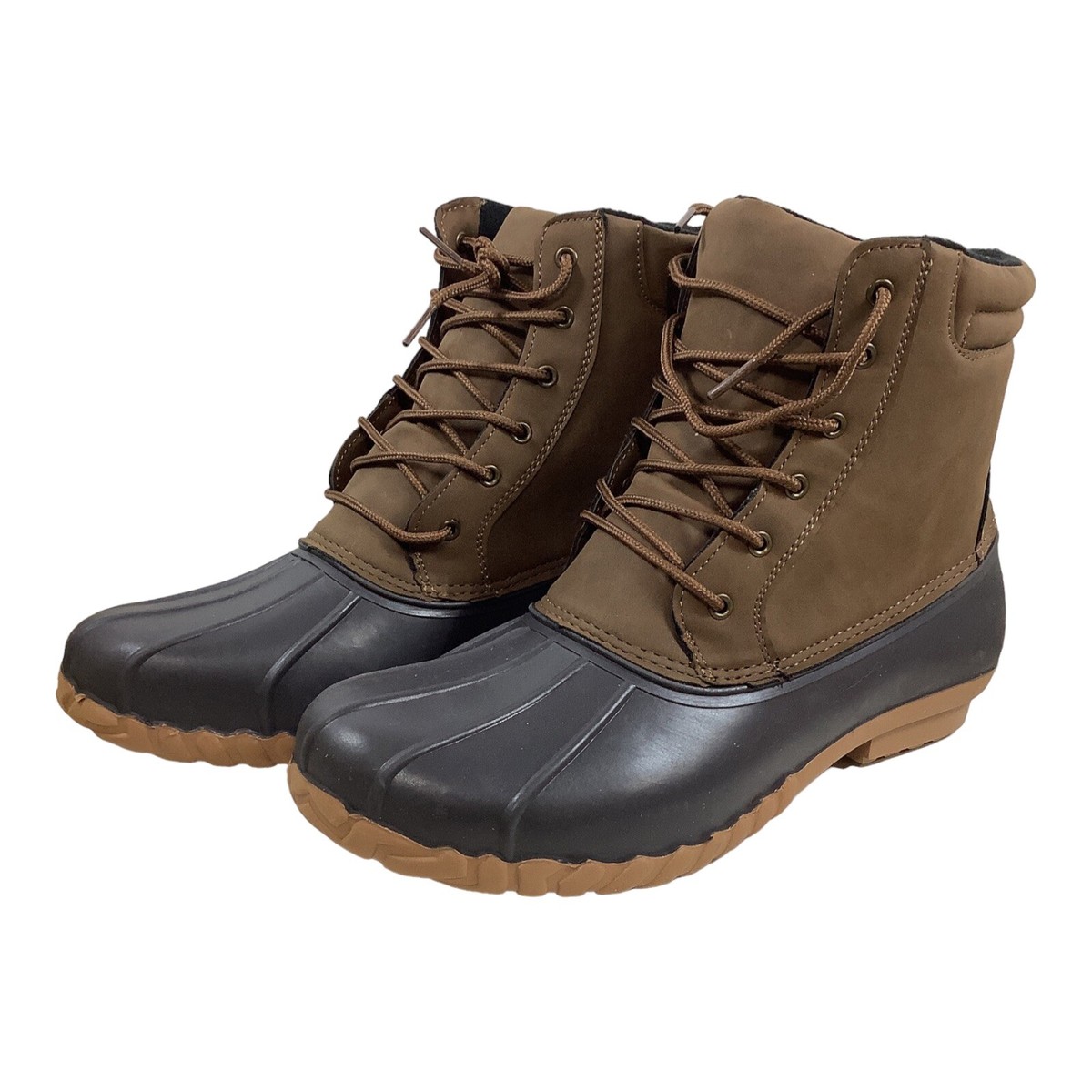 NortiV8 Duck Boots SNSB227M Khaki Snow / Rain Boots Size 11 