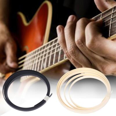 Guitar ABS Plastic Binding Purfling Strip Edge Trim --us Luthier Tool New V5I8