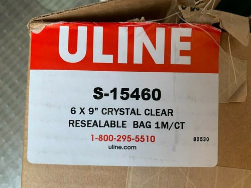 600 Clear Resealable Polypropylene Sleeve 6 x 9 Acid Free Archival ULINE S15460 - Picture 3 of 5