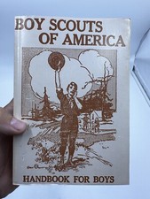 Vintage 1976 Boy Scouts of America Handbook For Boys Guide Book Nice!