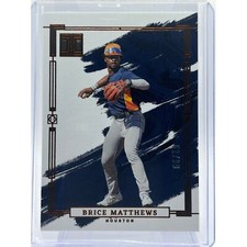 2024 Panini Impeccable Brice Matthews Bronze Base /99 SP Houston Astros Prospect