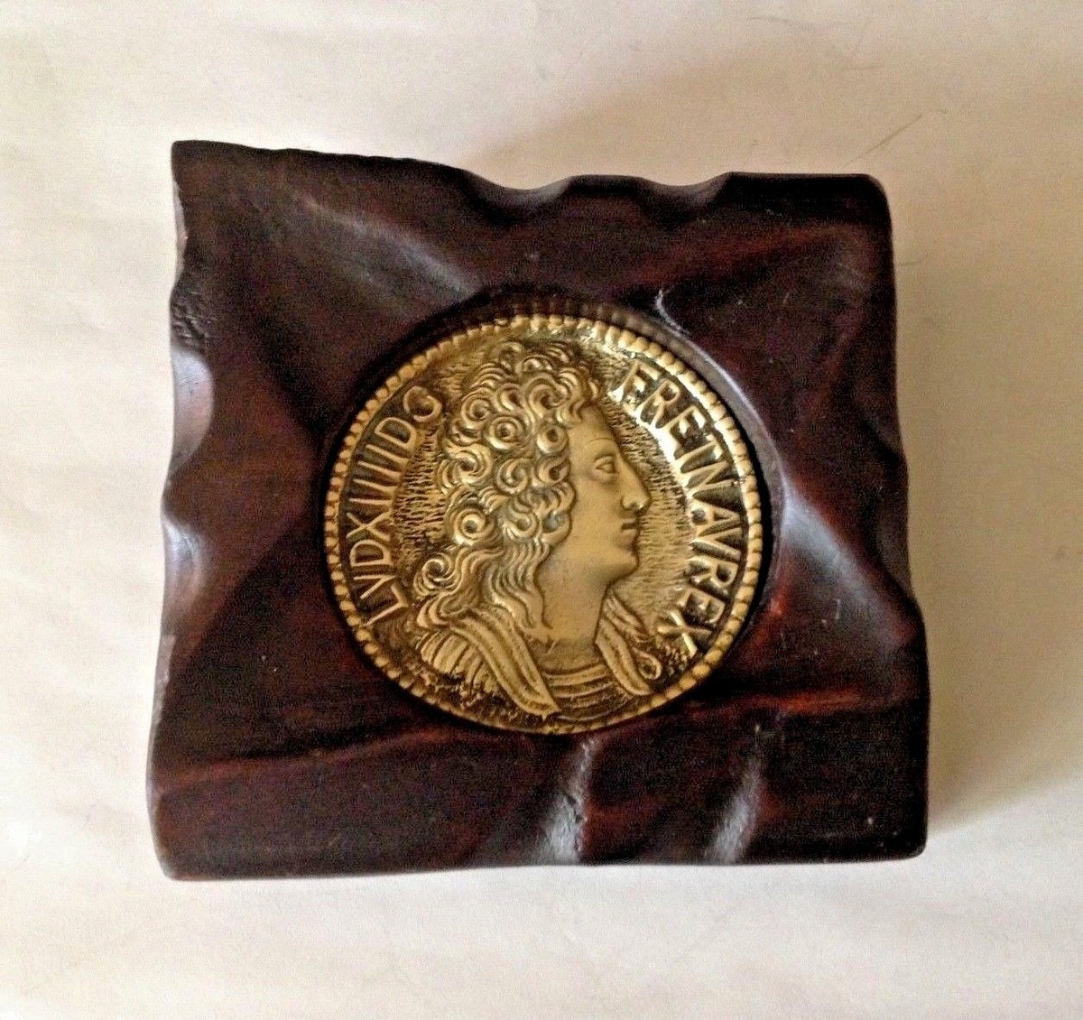 Vintage 1659 FRANCE LVD XIIII D.G.FRET.NAV.REX Large Bronze