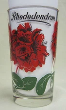 Boscul 5" Rhododendron Peanut Butter Glass Glasses Drinking Kitchen Mauzy 28-3