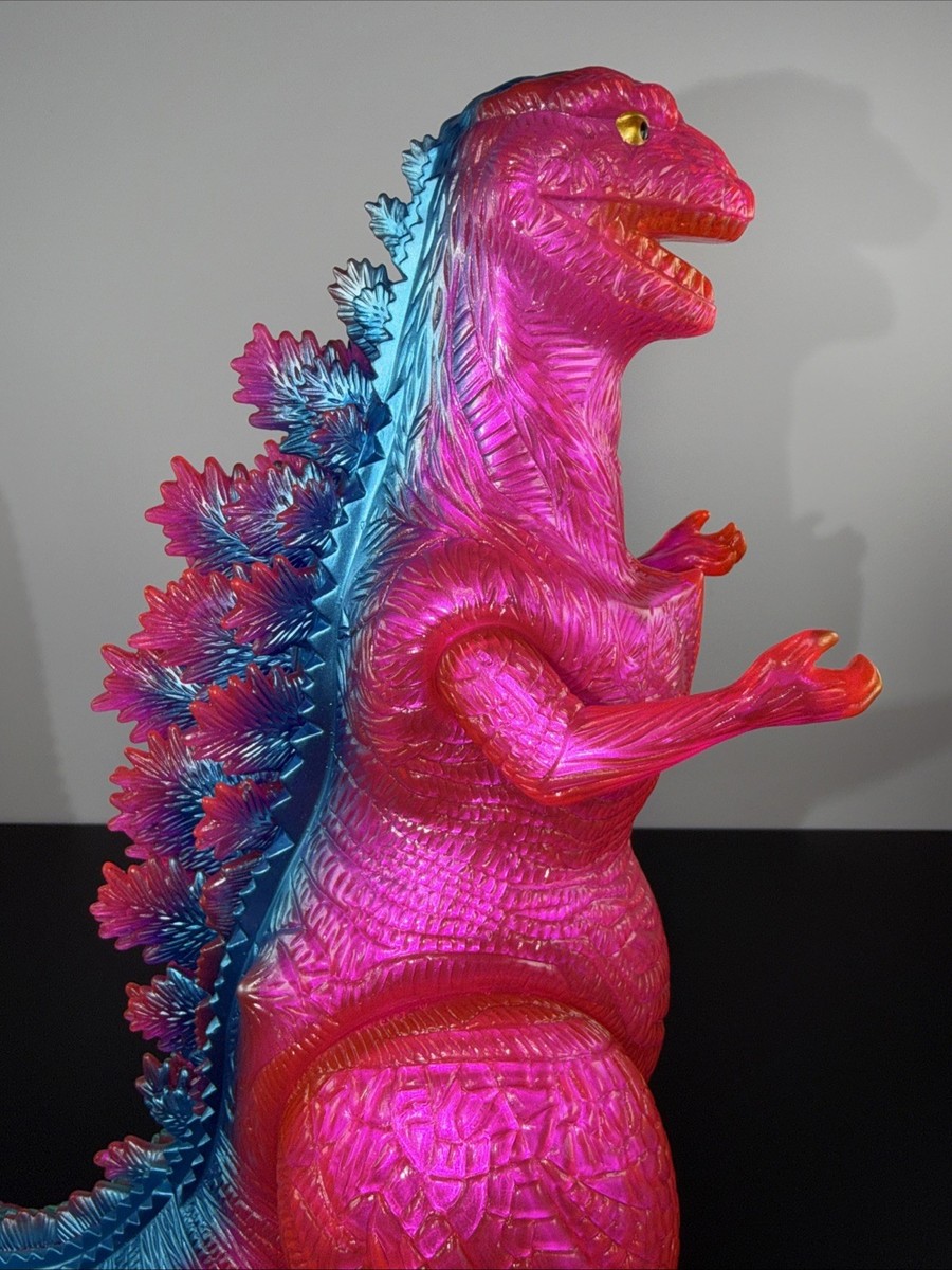 MARUSAN 10” SHIN GODZILLA NEON PINK INTERNAL SILVER PAINT Japan
