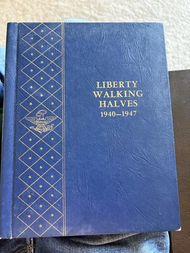 Walking Liberty Half Dollars 1940-1947 Date Set - Philadelphia Mint Year Set