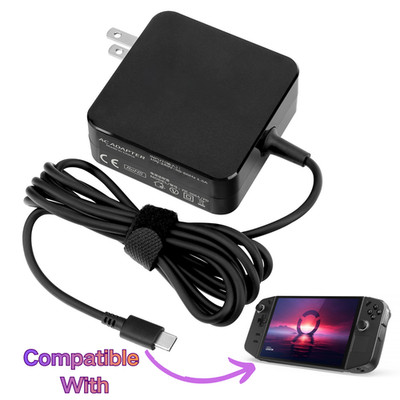AC Adapter Charger For Lenovo Legion Go 8APU1 8.8 in 83E1 83E10000US Power Cord