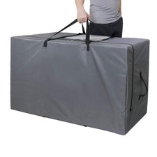 Cuddly Nest Folding Mattress Storage Bag Fits 6" Queen Mattress, Grey 10906004