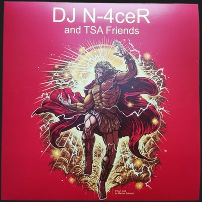 12'' Vinyl Color Splatter - DJ N-4ceR and TSA Friends & Chris Huelsbeck