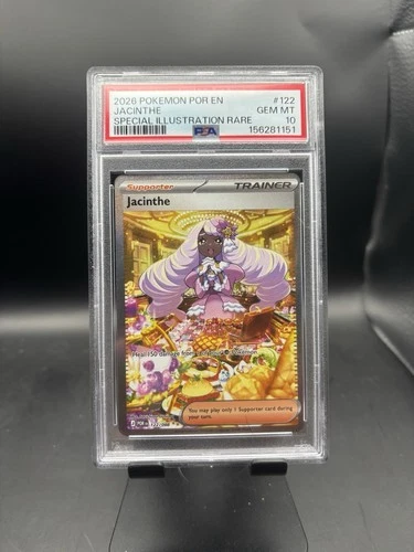 2026 Jacinthe Special Illustration Rare #122 Perfect Order PSA 10