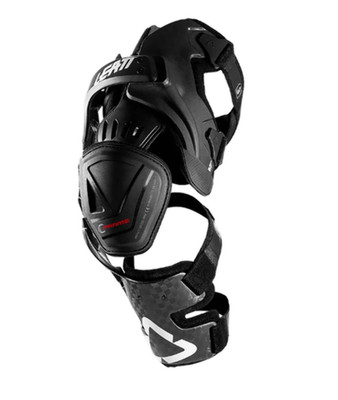 Leatt C-Frame Pro Carbon Knee Brace Pair S/M Dual Hinge Protection - 5017010100