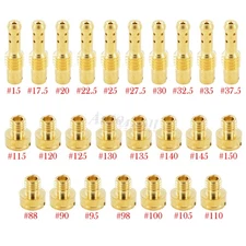 25pcs Brass Carburetor Main Jet Kit For Mikuni VM22 VM24,125/150/200/250/ ATV US