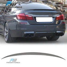 Rear Trunk Spoiler Fits 11-17 BMW F10 5-Series M5 Style Wing ABS Unpainted