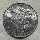 1903 P Morgan Silver Dollar - Philadelphia Mint - BU/MS - Uncirculated Silver $1