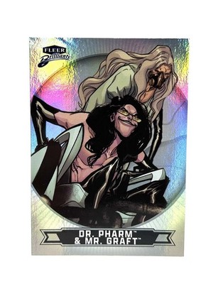 Dr. Pharm & Mr. Graft 2025 Fleer Brilliants Superman #90