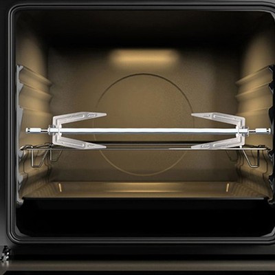  6 Pcs Drehbare Brathähnchengabeln Edelstahlgrillgabeln Grillspieß