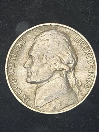1960-P Jefferson Nickel — photo from another recent sale