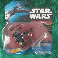 Collectable STAR WARS Hot Wheels (DMP63) - POE'S X-WING FIGHTER Die-Cast (2015)