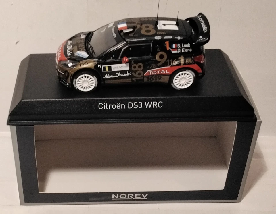 Citroën DS3 WRC Loeb Rally de France 2013 1/43e Norev 155361 - Photo 1/1