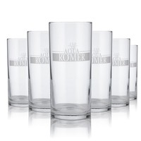 6X Aqua RöMer Glas 0,2L Becher GläSer Set Mineralwasser Sprudel Soda Gastro