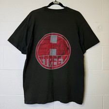 Vintage H Street Team T-Shirt Mens L Skate Skateboarding Graphic Print 90s
