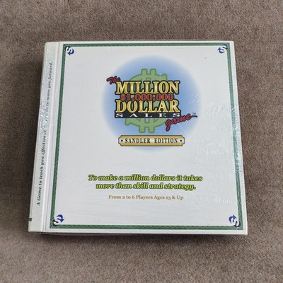 The Million $1,000,000 Dollar Sales Game 2007 Improve Skills Sandler Edn Age 13+