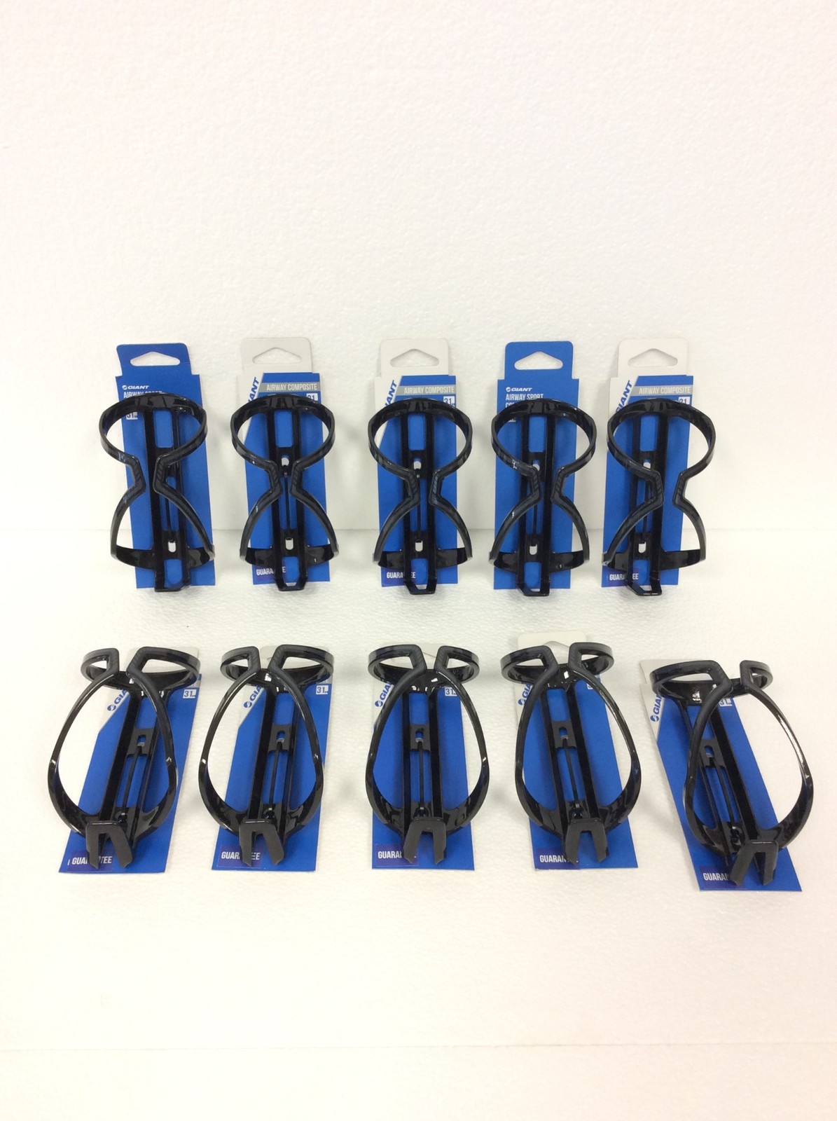 NEW Giant Airway Composite Bicycle Water Bottle Cage Black/Gray 31G, FREE SHIP