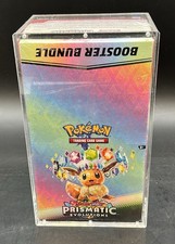 Prismatic Evolutions Booster Bundle Display