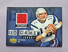 2006 Upper Deck UD Auth Game used Jersey Tom Brady Patriots #GJ-BR [DHOW]