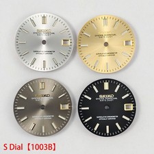 For Seiko 28.5mm Watch Dial Green Luminous Fit NH35 NH36 Movement Watches Faces