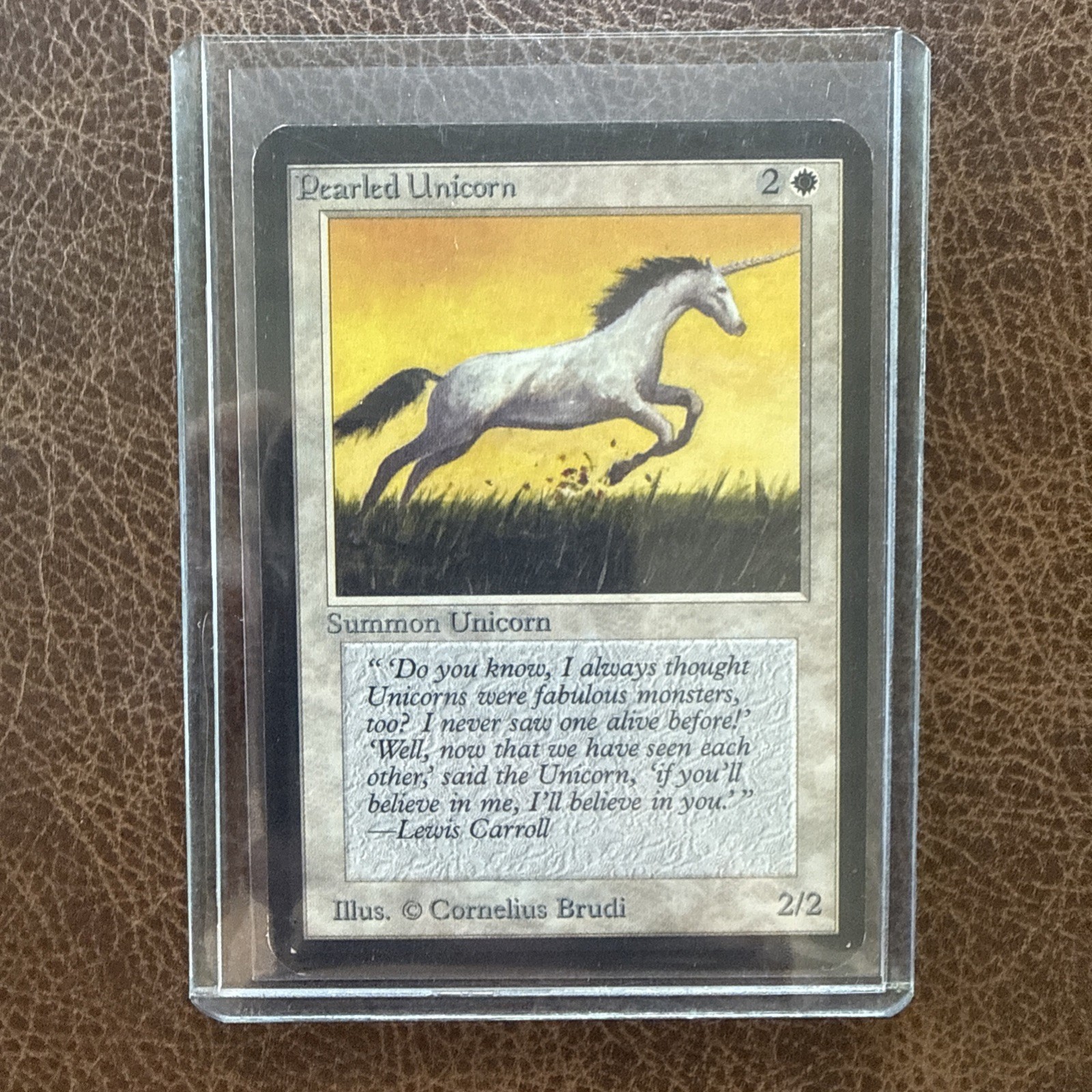 Pearled Unicorn Magic: Limited Edition Alpha 1993