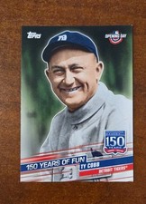 2019 Topps Opening Day 150 Years of Fun #YOF-1 Ty Cobb Detroit Tigers