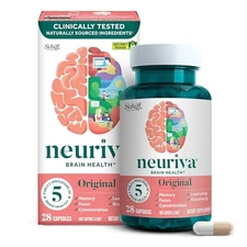 Neuriva Original Brain Supplement Naturaly Sourced Ingredien