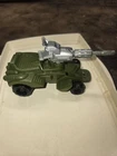 Gi Joe Motorized Vehicle Tank Car Backpack Incomplete Read Description