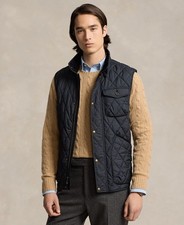 Polo Ralph Lauren Men's The Beaton Quilted Utility Vest Size XLarge
