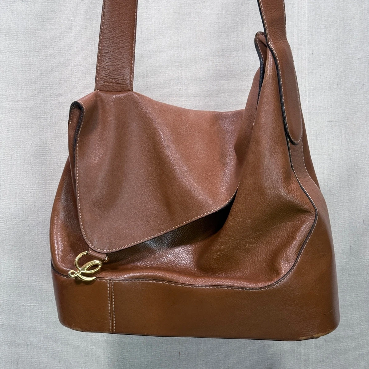 Loewe Hobo Bags Leather Exterior Handbags for Women for sale | eBay