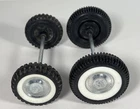 Nylint Set Of 4 Ford Wheels Whitewall Tires Axle Assembly Parts Restore Custom