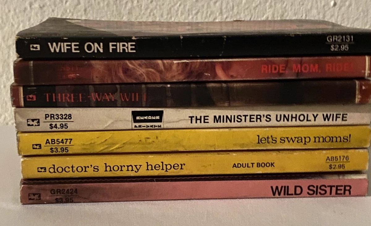 Vintage Paperbacks Erotica English Antiquarian & Collectible Books