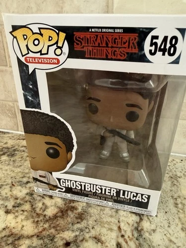 Funko Pop! Vinyl: Stranger Things - Lucas Sinclair (Ghostbusters) #548